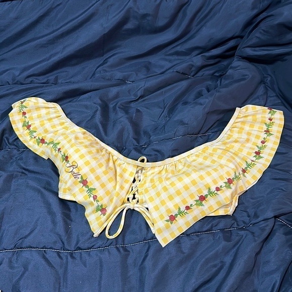 Disney Other - Disney Belle XXL Bikini Top with Flaw